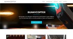 Desktop Screenshot of bunnycopter.com